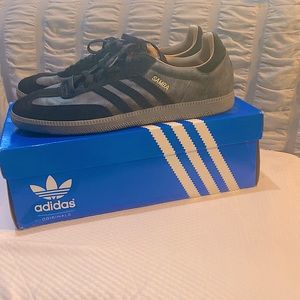 Adidas samba lafc black and gray 10 mens